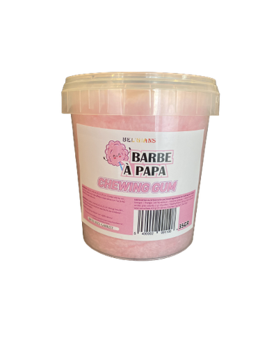 Barbe à papa chewing-gum