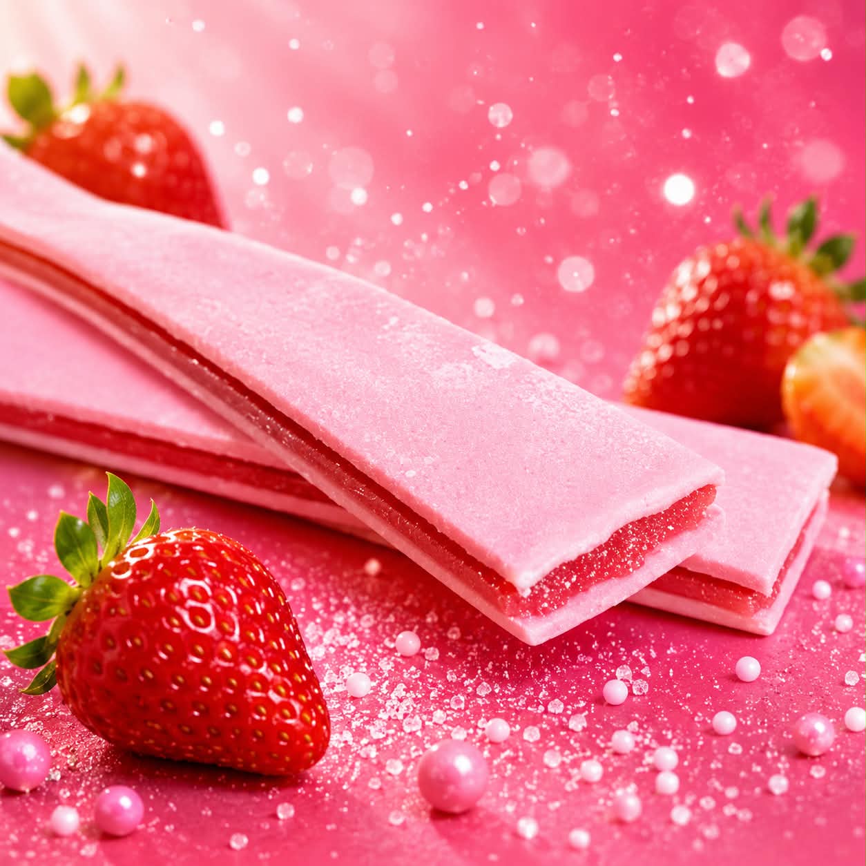 Sandwich fraise 1 pièce
