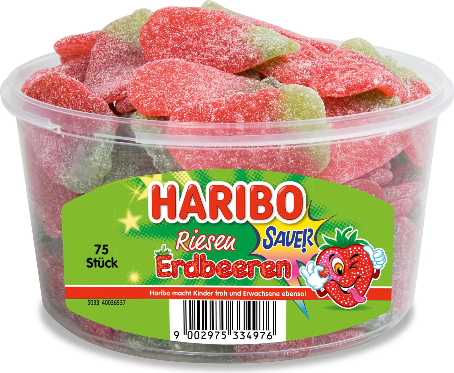 Fraise sucrée haribo 100 gr