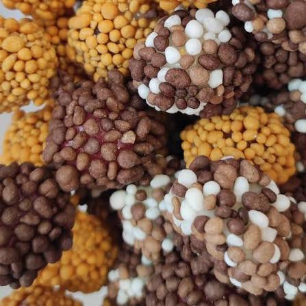 Astéroïdes crunchy 3 chocolats 100 gr