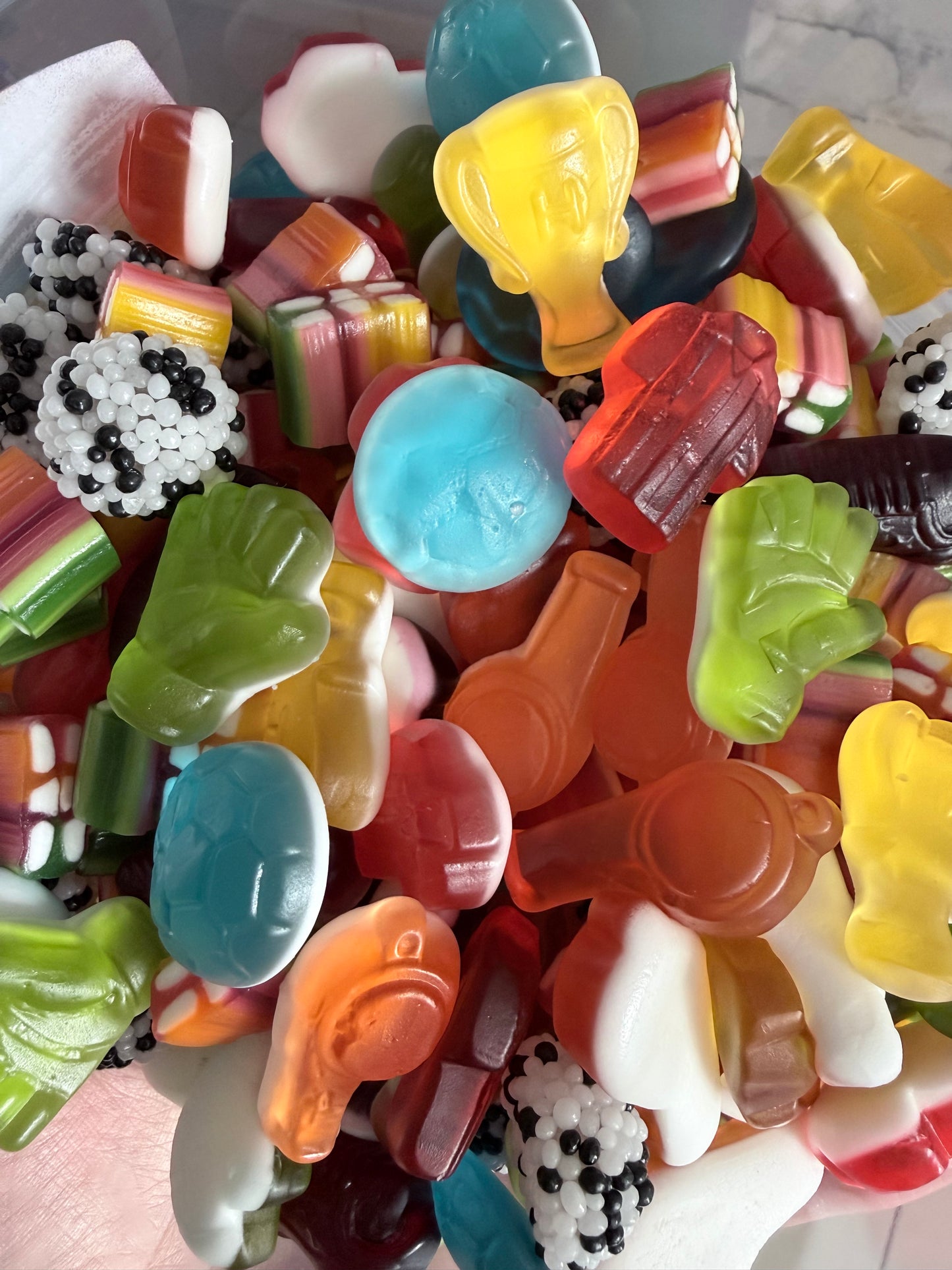 Football party haribo 100 gr