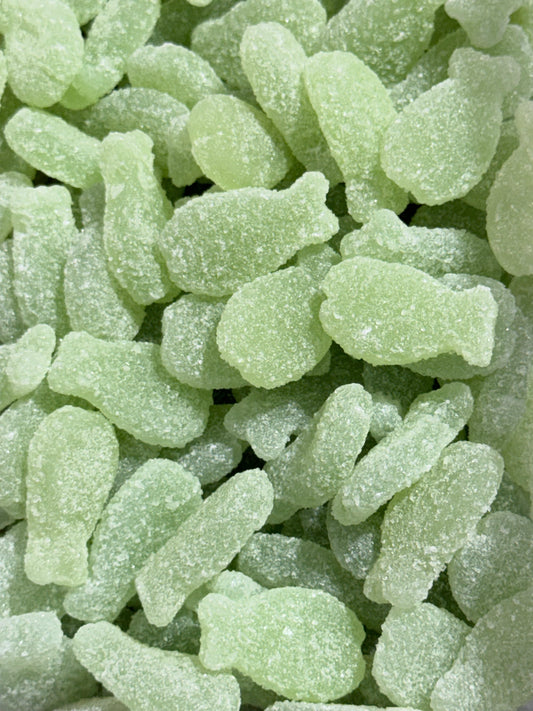 Poisson sucré vert lutti 100 gr