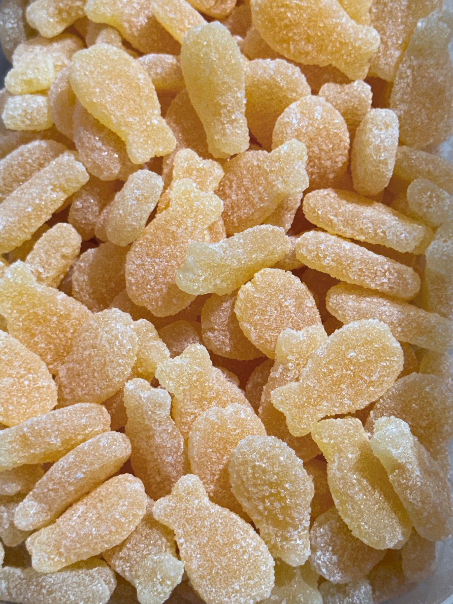 Poisson sucré orange lutti 100 gr
