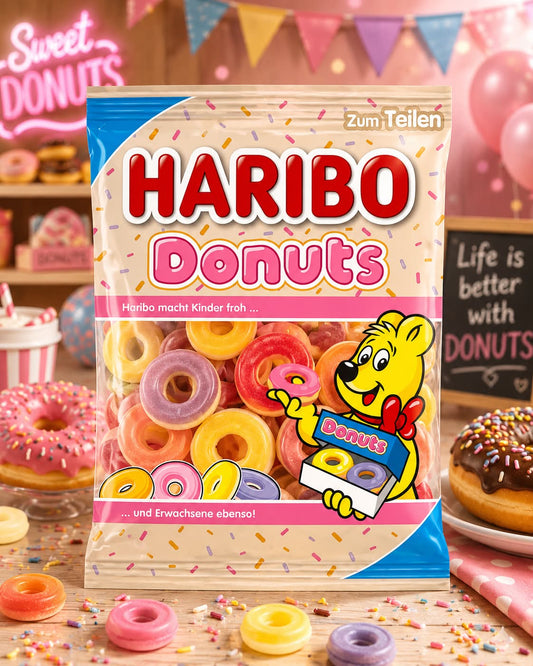 Sachet donuts haribo 175 gr