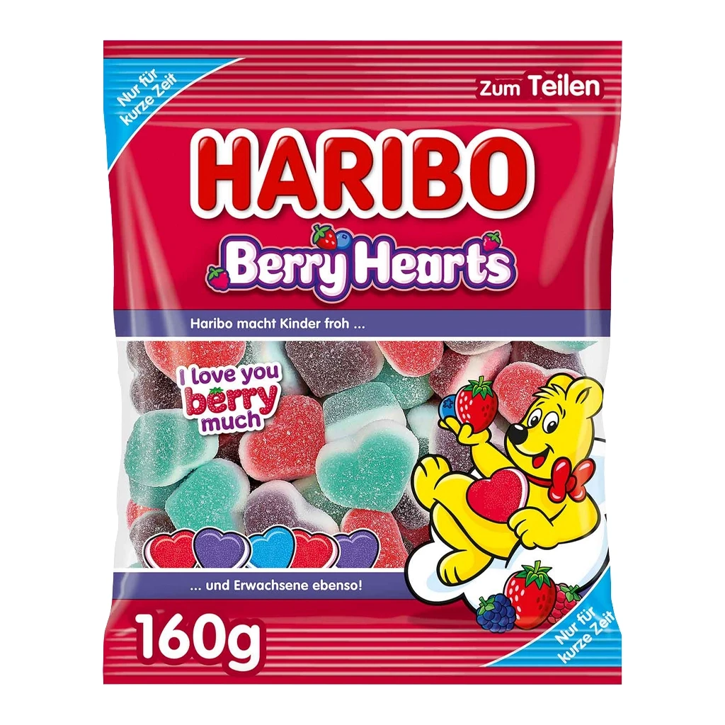 Cœur berry haribo 100 gr
