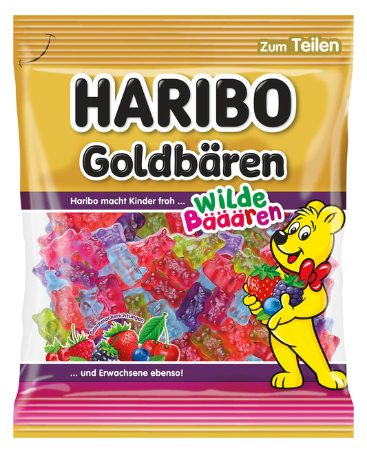 Ourson haribo fruits rouges 100 gr