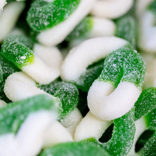Anneau pomme vert et blanc 100 gr