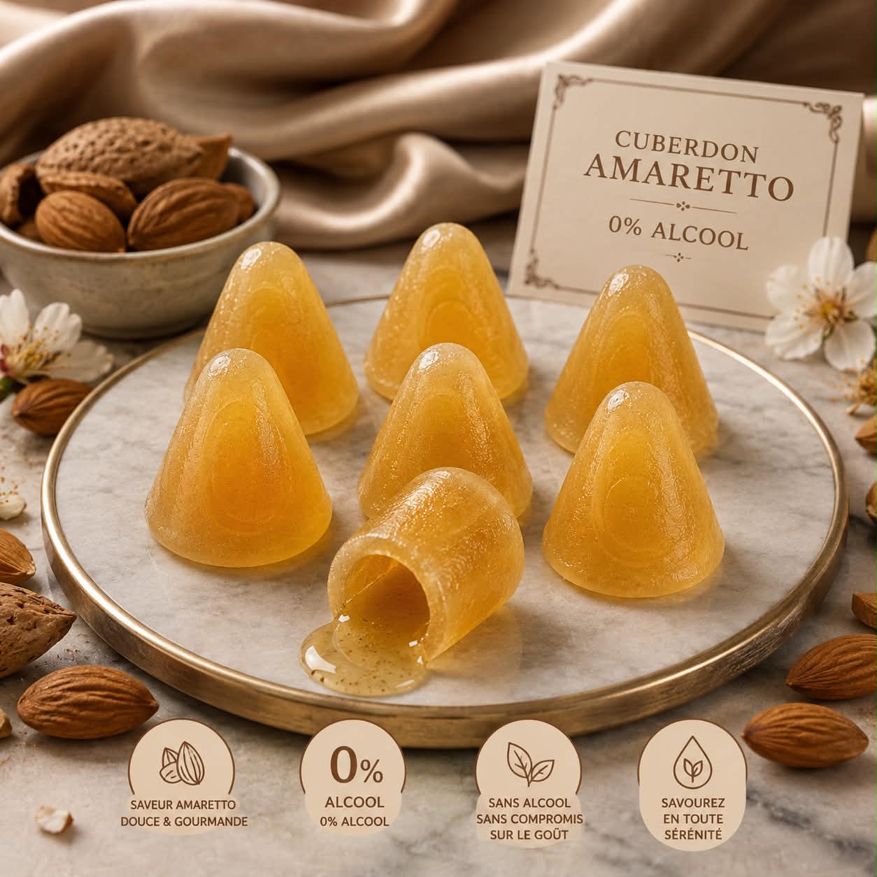 Cuberdon amaretto 100 gr
