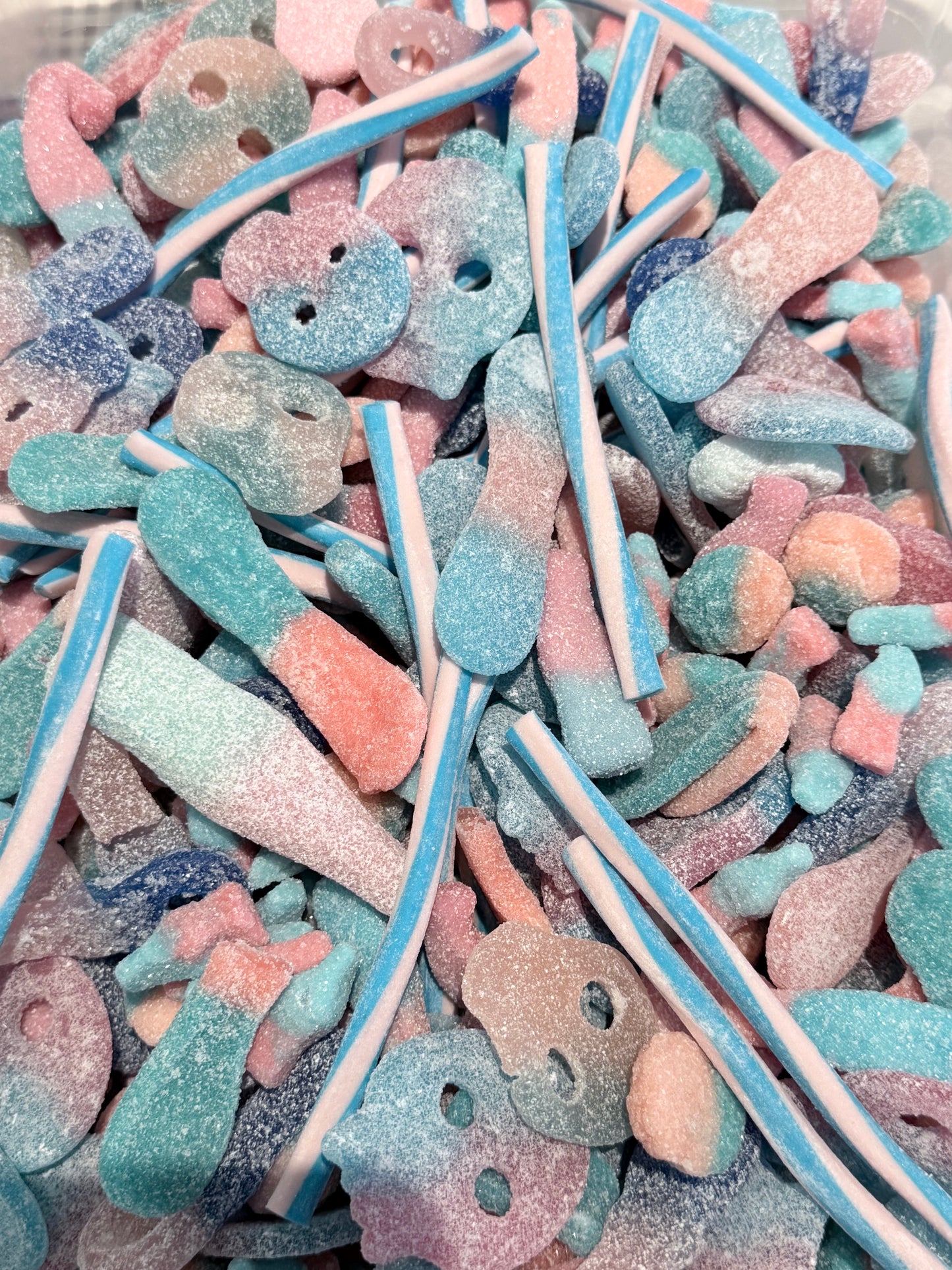 Mélange Bubble gum sucré / acide 100 gr