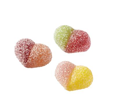 Cœurs bisés citrique astra 100 gr