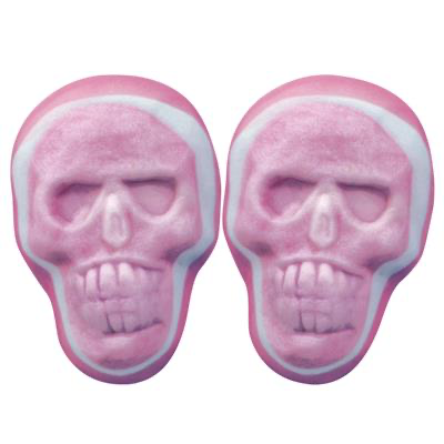 Tête de mort fraise Vidal 100 gr