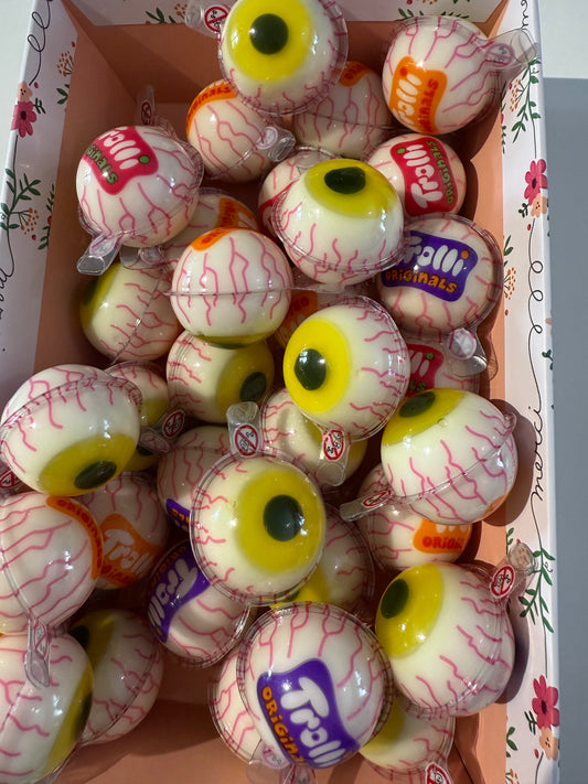 Yeux trolli jaune 1 pc