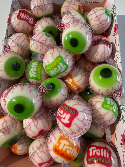 Yeux trolli vert 1 pc
