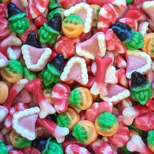 Mix terror Halloween 🎃 lisse 100 gr