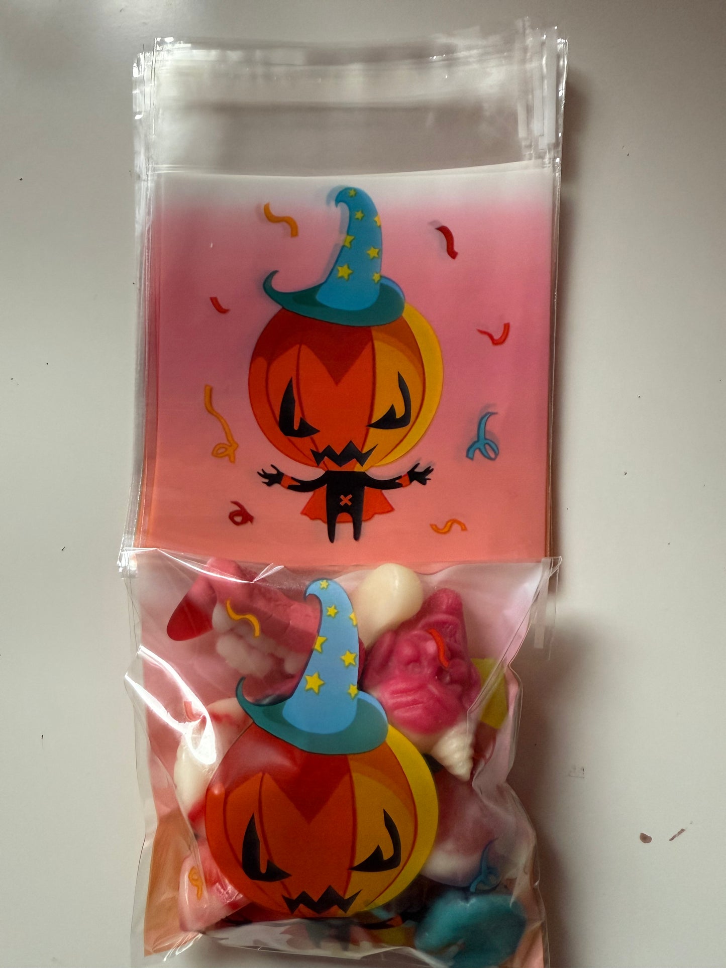 A.8. sachet bonbons Halloween effrayants 100 gr