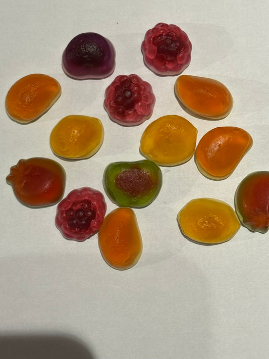 Fruity fruit haribo ( mangue, passio,…) 100 gr