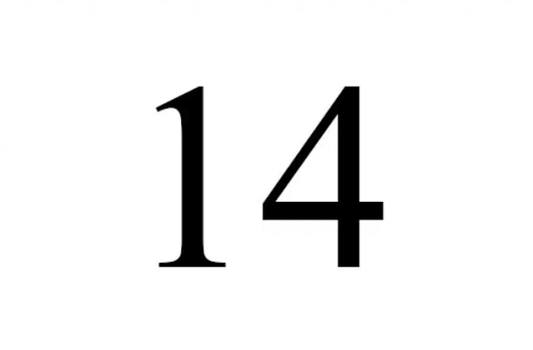 Chiffre 14
