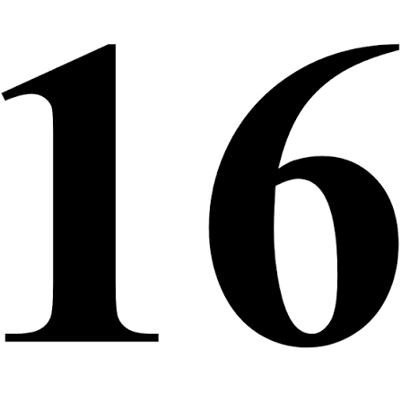 Chiffre 16