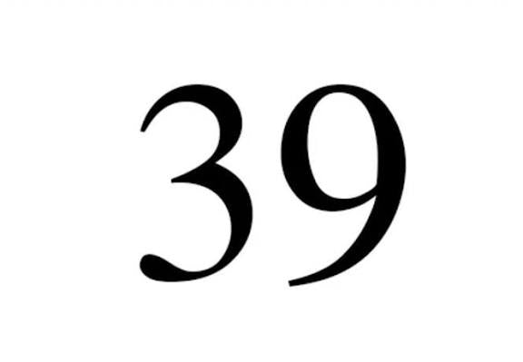 Chiffre 39