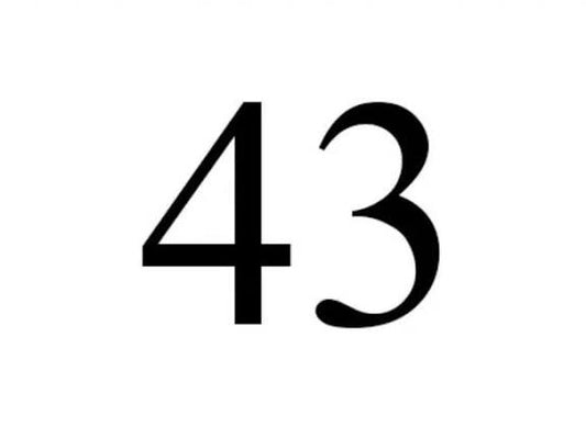 Chiffre 43