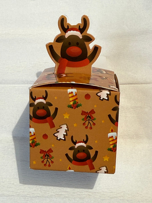 Mini boîte renne + sapin 50 gr