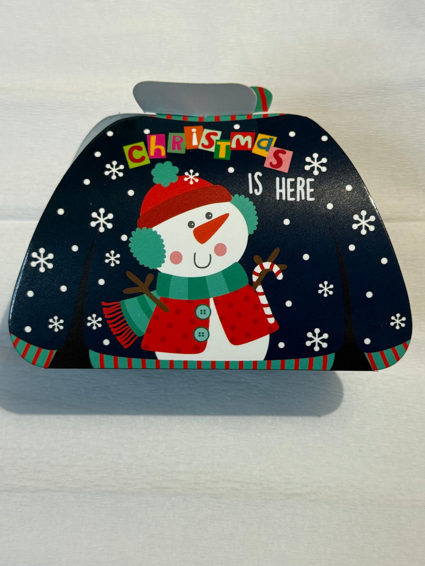 Mini pull marine bonhomme de neige 80 gr