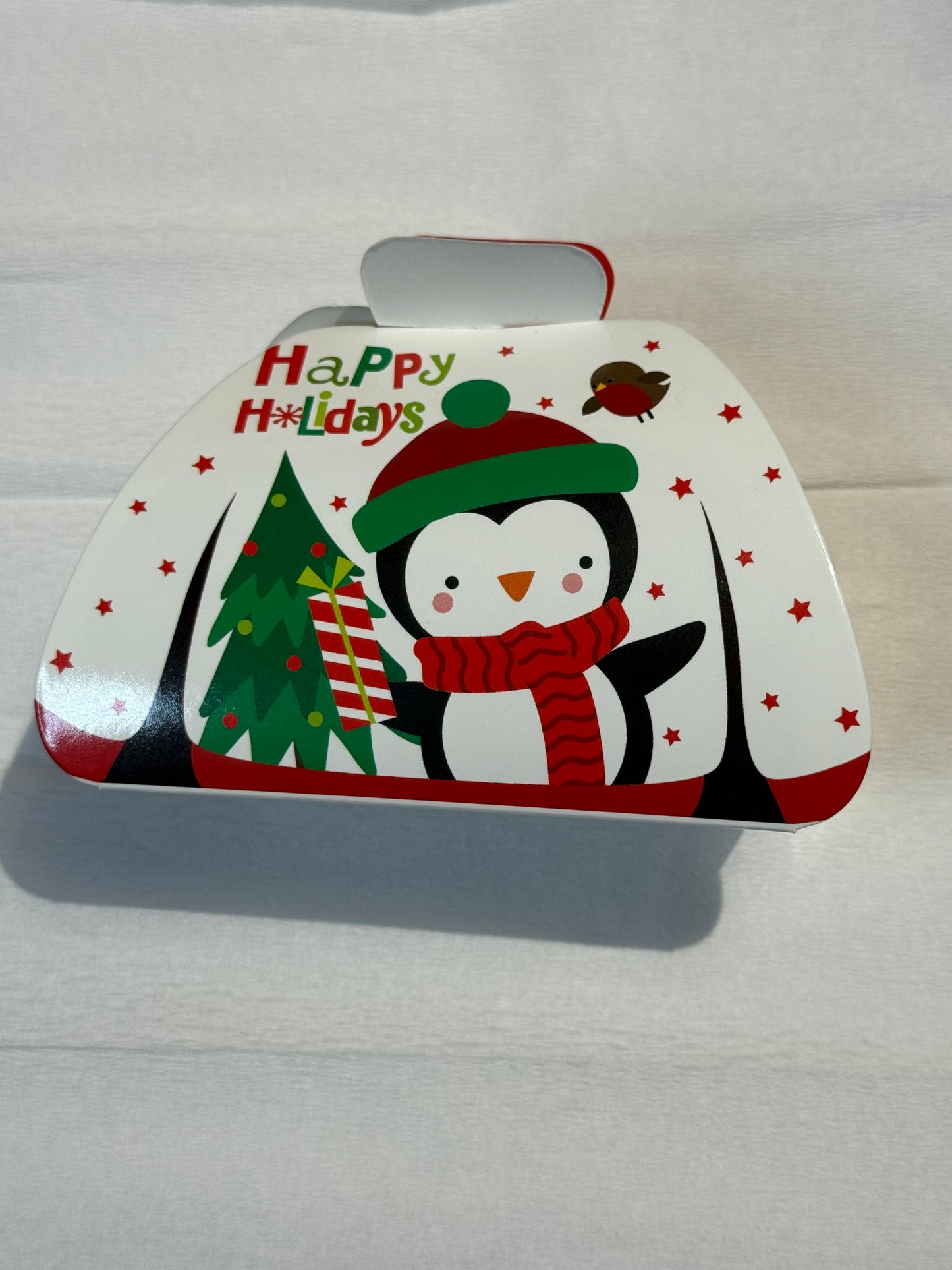 Mini boîte blanche pingouin 80 gr