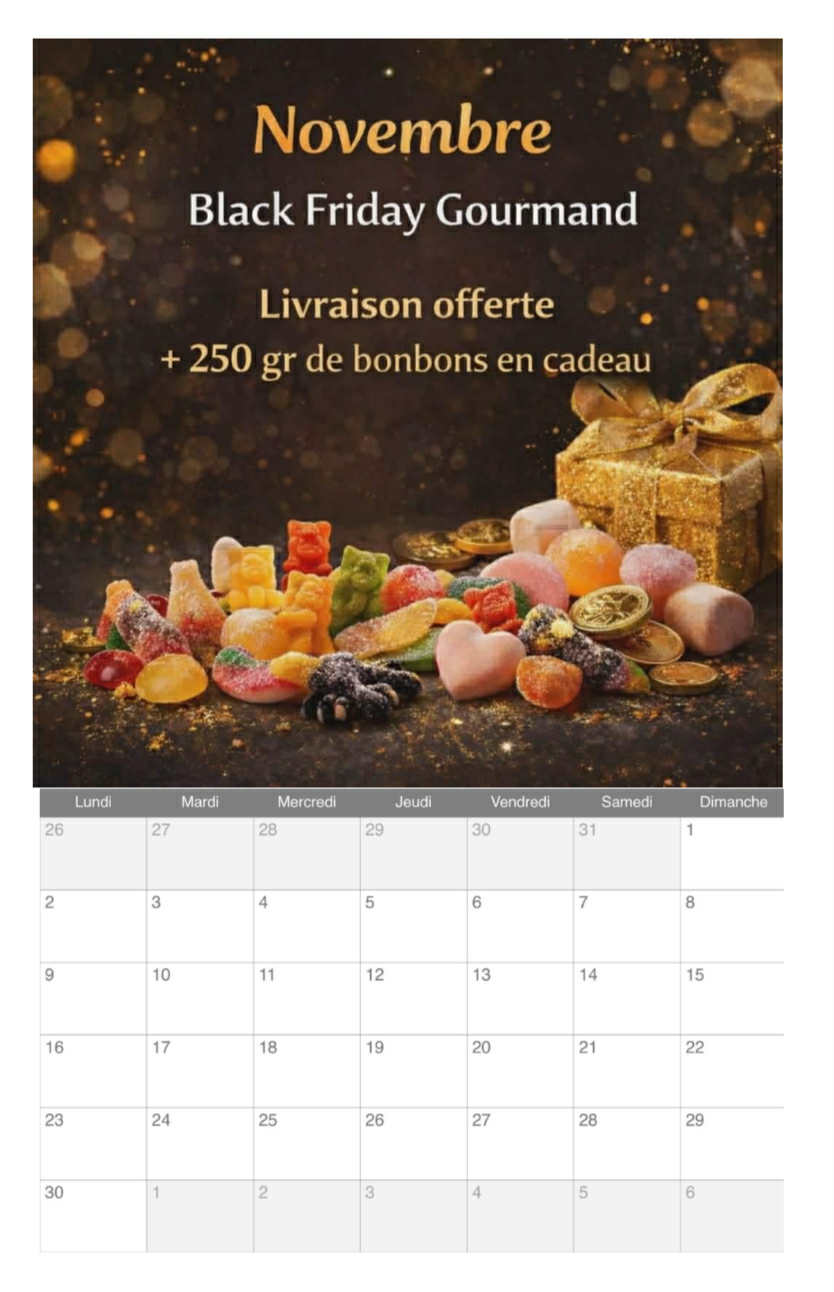 Calendrier spécial réductions toute l’année lire le descriptif
