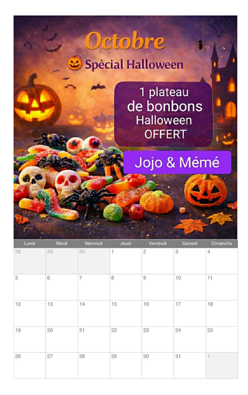 Calendrier spécial réductions toute l’année lire le descriptif