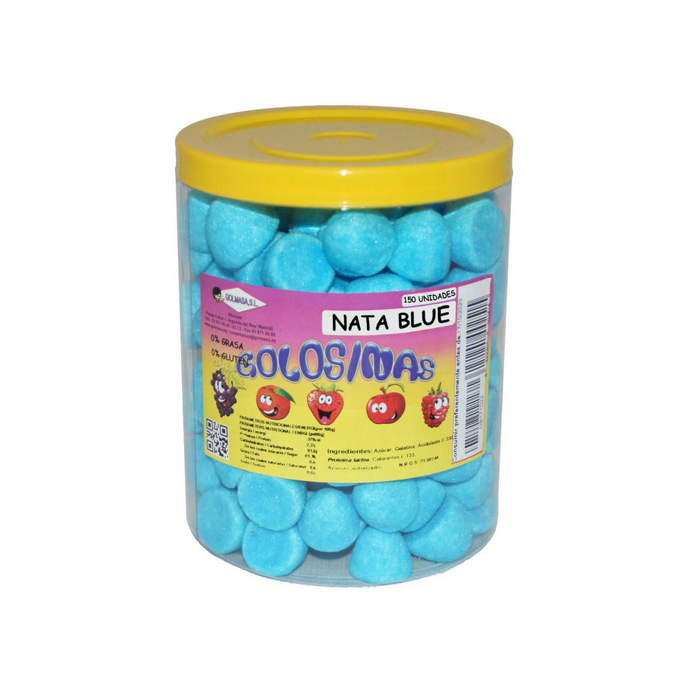 Maringue bleue goût fruitée 10 pc
