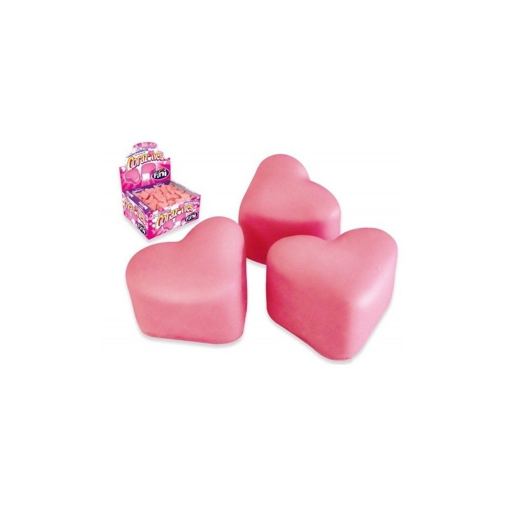 Guimauve cœur fraise 5 pc