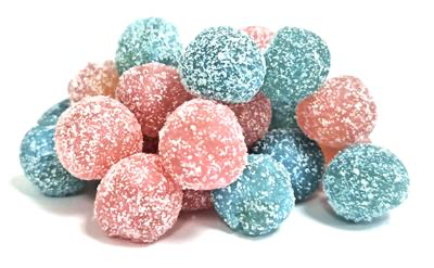 Lutti bubbliz balls sour 100 gr