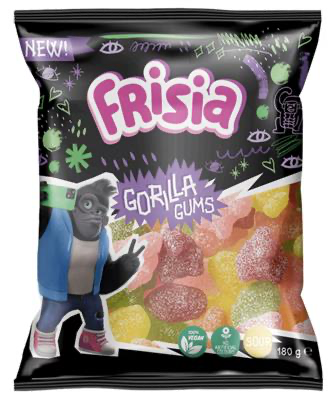 Frisia gorilla sour sachet 180 gr