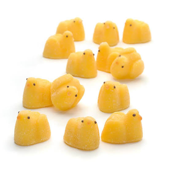 Poussin sucre fondant 5 pc