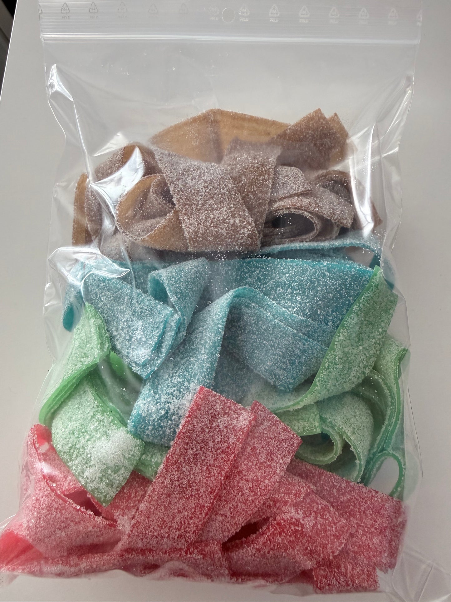 Mix tapis coca, fraise, pomme, framboise 100 gr