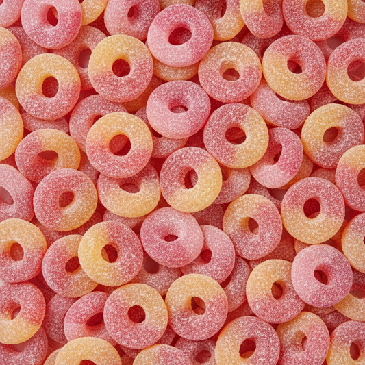 Anneaux suédois tutti frutti 100 gr