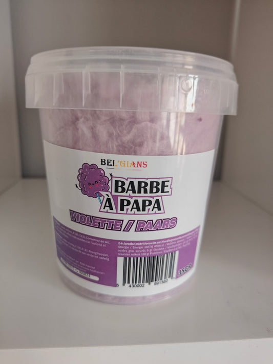 Barbe à papa violette