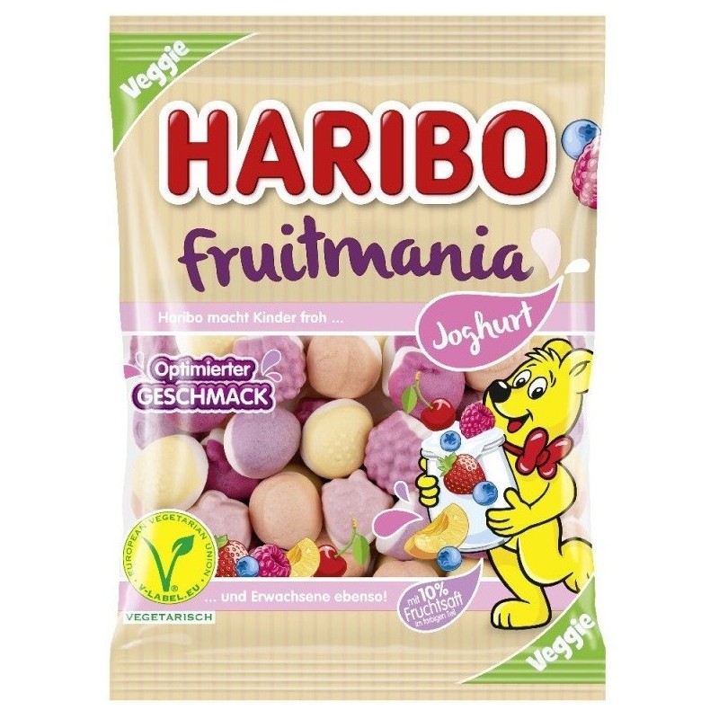 Fruitmania joghurt Haribo 100 gr