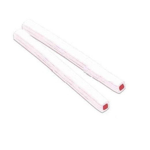 Tube blanc rectangulaire 1 pièce