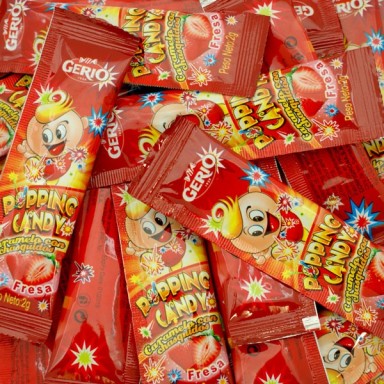 Popping candy fraise 1 pièce