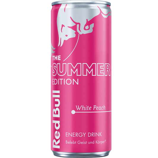 Red bull summer white Peach 1 pièce