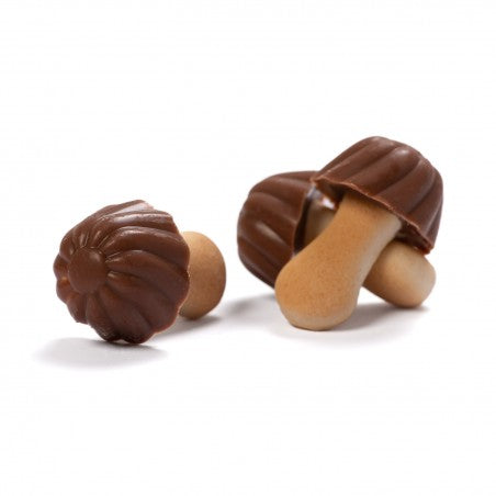 Champignon biscuit chocolat caramel 10 pièces