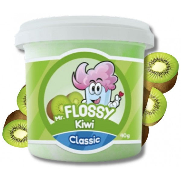 Barbe à papa kiwi 40 gr 1 pièce