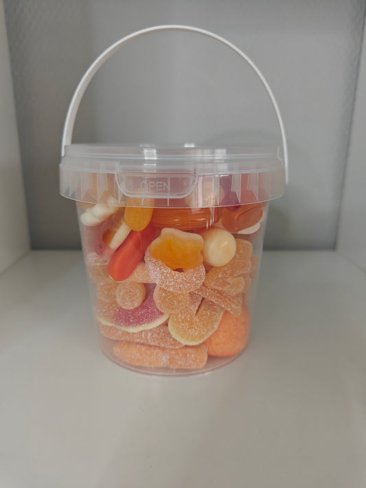 1. Seau de bonbons 🍬 orange 400 gr