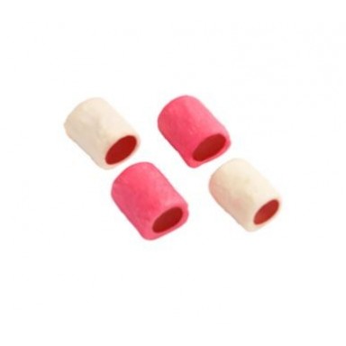 Mini Tube rose et blanc 100 gr