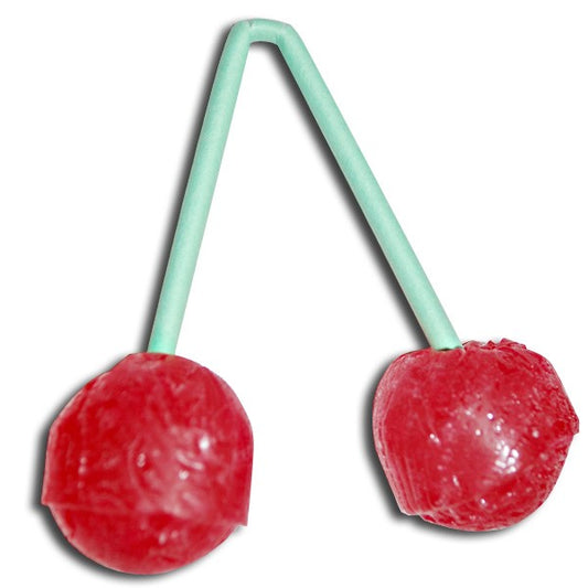 Sucette double cerise 1 pièce