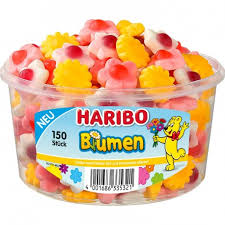 Fleur Haribo lisse 100 gr