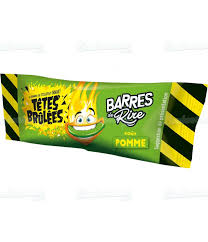Tête brûlée barre pomme 1 pièce