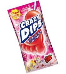 Crazy dip fraise 1 pièce