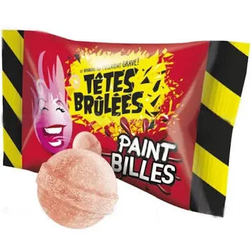 Tête brûlée fraise 10 pièces